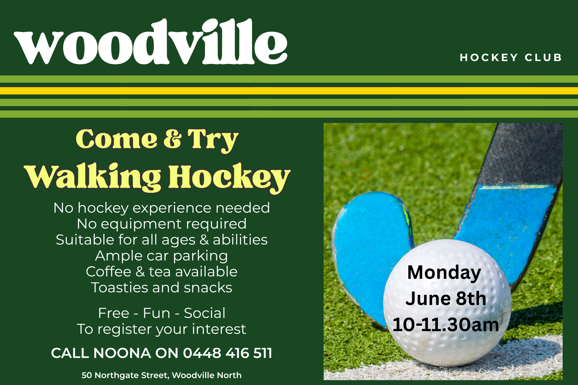 Come & Try - Walking Hockey